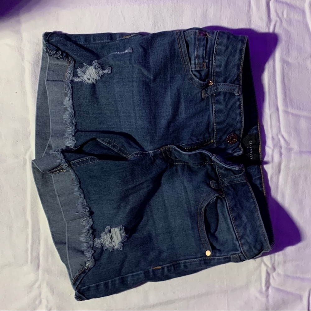 jean shorts